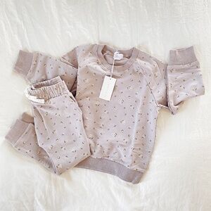 Jamie Kay Lavender Floral Sweatsuit